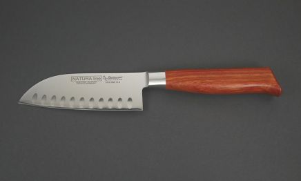 Burgvogel "Natura Line" Kleines Santoku (Kullenschliff)